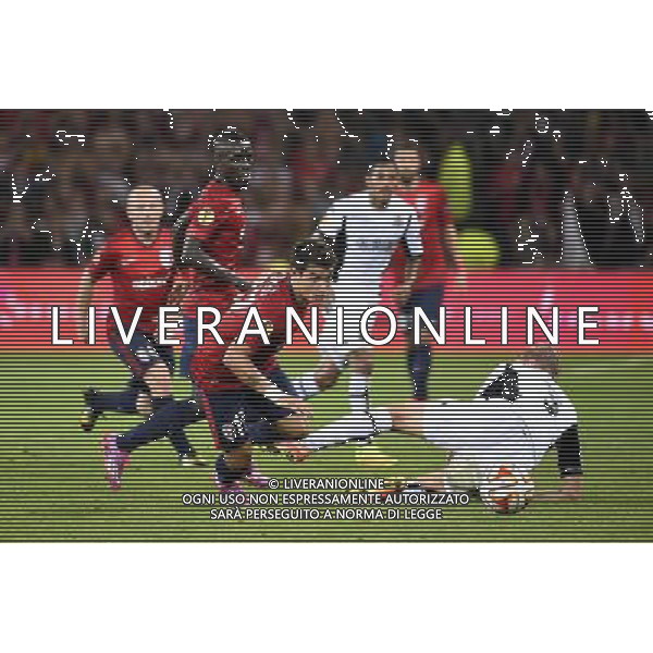 Ronny LOPES / Artur JEDRZEJCZYK - 18.09.2014 - Europa League - Lille / Krasnodar Photo : Fred Porcu / Icon Sport /Agenzia Aldo Liverani sas - ITALY ONLY - EDITORIAL USE ONLY