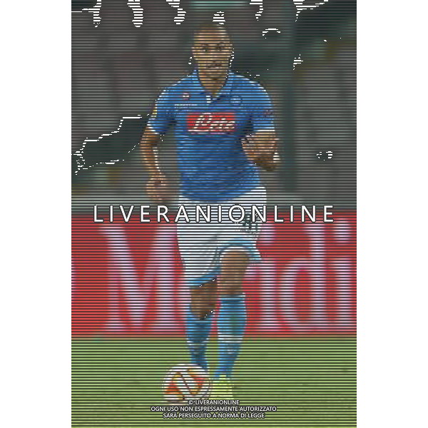 NAPOLI - SPARTA PRAGA UEFA EUROPA LEAGUE 18 SETTEMBRE 2014 NELLA FOTO: INLER GOKHAN ©MOSCA/Agenzia Aldo Liverani sas