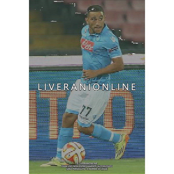 NAPOLI - SPARTA PRAGA UEFA EUROPA LEAGUE 18 SETTEMBRE 2014 NELLA FOTO: WALTER GARGANO ©MOSCA/Agenzia Aldo Liverani sas