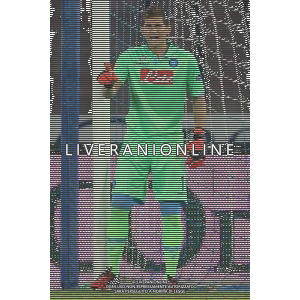 NAPOLI - SPARTA PRAGA UEFA EUROPA LEAGUE 18 SETTEMBRE 2014 NELLA FOTO: RAFAEL CABRAL ©MOSCA/Agenzia Aldo Liverani sas