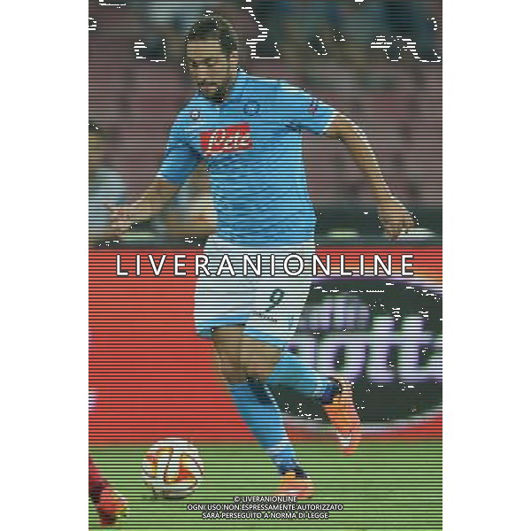 NAPOLI - SPARTA PRAGA UEFA EUROPA LEAGUE 18 SETTEMBRE 2014 NELLA FOTO: HIGUAIN GONZALO ©MOSCA/Agenzia Aldo Liverani sas