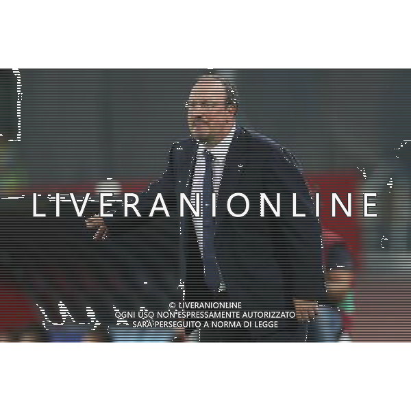 NAPOLI - SPARTA PRAGA UEFA EUROPA LEAGUE 18 SETTEMBRE 2014 NELLA FOTO: RAFAEL BENITEZ ©MOSCA/Agenzia Aldo Liverani sas