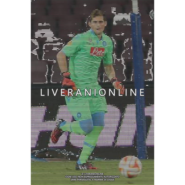 NAPOLI - SPARTA PRAGA UEFA EUROPA LEAGUE 18 SETTEMBRE 2014 NELLA FOTO: RAFAEL CABRAL ©MOSCA/Agenzia Aldo Liverani sas