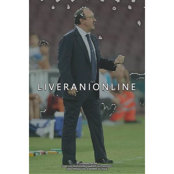 NAPOLI - SPARTA PRAGA UEFA EUROPA LEAGUE 18 SETTEMBRE 2014 NELLA FOTO: BENITEZ RAFAEL ©MOSCA/Agenzia Aldo Liverani sas