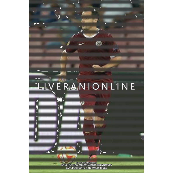 NAPOLI - AC SPARTA PRAGA UEFA EUROPA LEAGUE 18 SETTEMBRE 2014 NELLA FOTO: MAREK METEJOVSKY ©MOSCA/Agenzia Aldo Liverani sas 