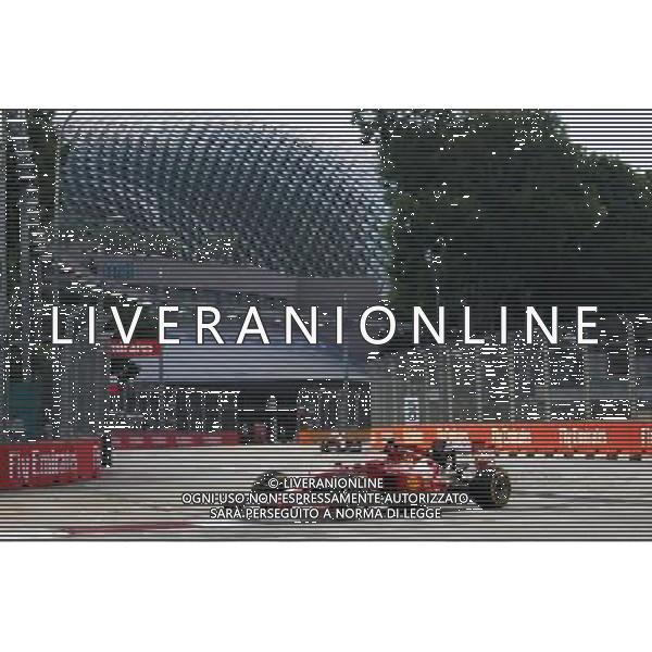 Kimi Raikkonen (FIN) Ferrari F14-T. 19.09.2014. Formula 1 World Championship, Rd 14, Singapore Grand Prix, Singapore, Singapore, Practice Day. - www.xpbimages.com, EMail: requests@xpbimages.com - copy of publication required for printed pictures. Every used picture is fee-liable. © Copyright: Photo4 / XPB Images /Agenzia Aldo Liverani sas - ITALY ONLY - EDITORIAL USE ONLY - PROVE LIBERE