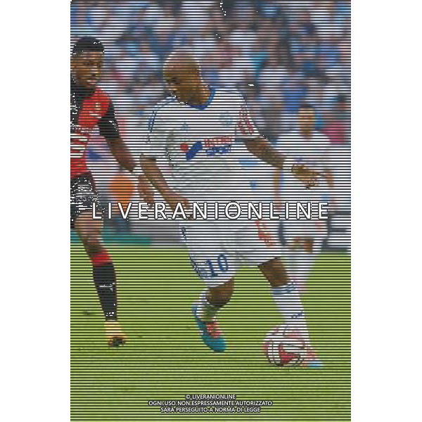 Andre AYEW - 20.09.2014 - Marseille / Rennes - 6eme journee de Ligue 1 - Photo : Gaston Petrelli / Icon Sport /Agenzia Aldo Liverani sas - ITALY ONLY - EDITORIAL USE ONLY - RUGBY