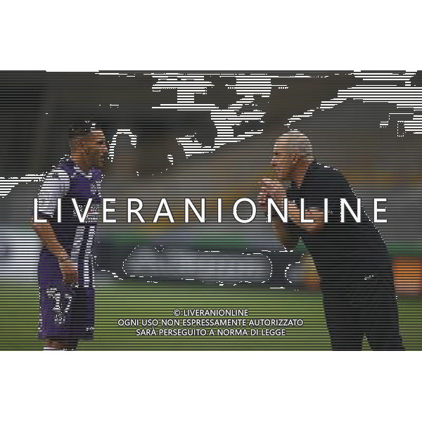 Adrien Regattin / Alain Casanova - 20.09.2014 - Toulouse / Caen - 6eme journee de Ligue 1 - Photo : Manuel Blondeau / Icon Sport AG ALDO LIVERANI SAS ONLY ITALY