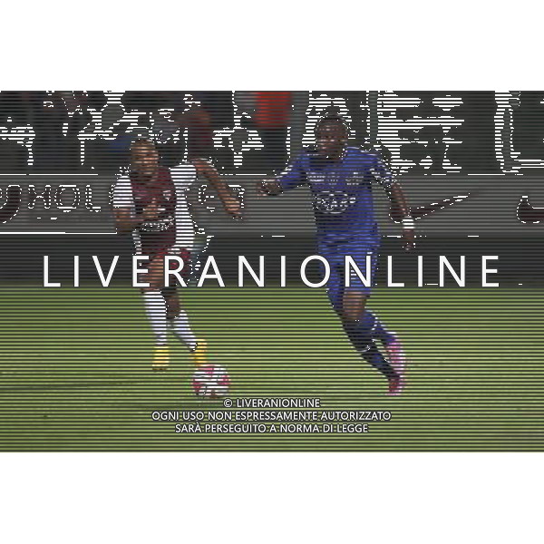 Florent MALOUDA / Sihivi MABOULOU - 20.09.2014 - Metz / Bastia - 6eme journee de Ligue 1 - Photo : Fred Marvaux / Icon Sport AG ALDO LIVERANI SAS ONLY ITALY