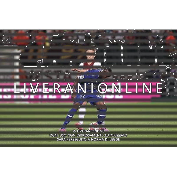 Siargei KRIVETS / Sihivi MABOULOU - 20.09.2014 - Metz / Bastia - 6eme journee de Ligue 1 - Photo : Fred Marvaux / Icon Sport AG ALDO LIVERANI SAS ONLY ITALY
