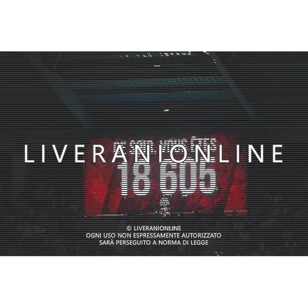 illustration panneau affichage ecran nombre de spectateurs - 20.09.2014 - Metz / Bastia - 6eme journee de Ligue 1 - Photo : Fred Marvaux / Icon Sport AG ALDO LIVERANI SAS ONLY ITALY
