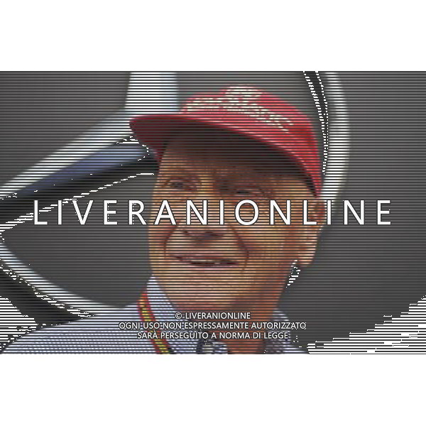 Niki Lauda (AUT) Mercedes Non-Executive Chairman. 21.09.2014. Formula 1 World Championship, Rd 14, Singapore Grand Prix, Singapore, Singapore, Race Day. AG ALDO LIVERANI SAS ONLY ITALY