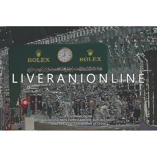 Nico Rosberg (GER) Mercedes AMG F1 W05 starts the race from the pit lane. 21.09.2014. Formula 1 World Championship, Rd 14, Singapore Grand Prix, Singapore, Singapore, Race Day. AG ALDO LIVERANI SAS ONLY ITALY