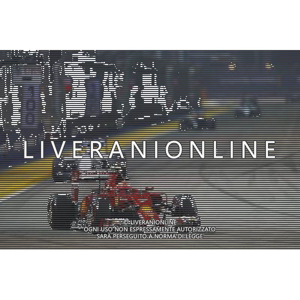 Kimi Raikkonen (FIN) Ferrari F14-T. 21.09.2014. Formula 1 World Championship, Rd 14, Singapore Grand Prix, Singapore, Singapore, Race Day. AG ALDO LIVERANI SAS ONLY ITALY