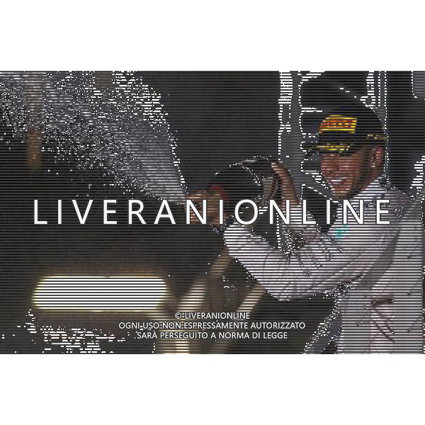 Lewis Hamilton (GBR), Mercedes AMG F1 Team 21.09.2014. Formula 1 World Championship, Rd 14, Singapore Grand Prix, Singapore, Singapore, Race Day. AG ALDO LIVERANI SAS ONLY ITALY