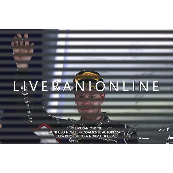 2nd place Sebastian Vettel (GER) Red Bull Racing RB10. 21.09.2014. Formula 1 World Championship, Rd 14, Singapore Grand Prix, Singapore, Singapore, Race Day. AG ALDO LIVERANI SAS ONLY ITALY