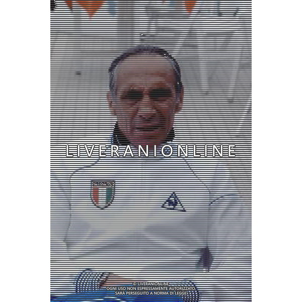 CALCIO NAZIONALE ITALIANA 1982 NELLA FOTO ENZO BEARZOT AGENZIA GIOVANNI LIVERANI-ALDO LIVERANI