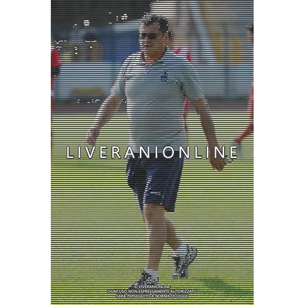 Meda (MB) 21-09-2014 Stadio Citta\' di Meda Campionato Lega PRO girone A - 5Â° giornata Renate - Mantova nella foto Simone Boldini allenatore del Renate foto Roberto Garavaglia - ag. Aldo Liverani sas