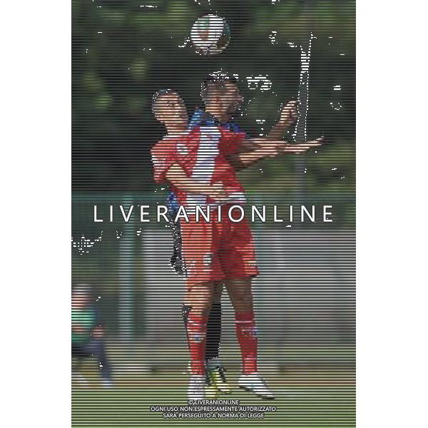 Meda (MB) 21-09-2014 Stadio Citta\' di Meda Campionato Lega PRO girone A - 5Â° giornata Renate - Mantova nella foto Gaetano Caridi (Mantova) e dietro Leonardo Muchetti (Renate) foto Roberto Garavaglia - ag. Aldo Liverani sas