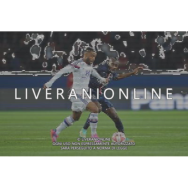 Alexandre LACAZETTE / Blaise MATUIDI - 21.09.2014 - Paris Saint Germain / Lyon - 6eme journee de Ligue 1 - Photo : Aurelien Meunier / Icon Sport AG ALDO LIVERANI SAS ONLY ITALY