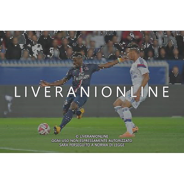 Serge AURIER / Corentin TOLISSO - 21.09.2014 - Paris Saint Germain / Lyon - 6eme journee de Ligue 1 - Photo : Aurelien Meunier / Icon Sport AG ALDO LIVERANI SAS ONLY ITALY