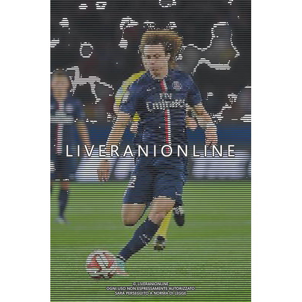 David LUIZ - 21.09.2014 - Paris Saint Germain / Lyon - 6eme journee de Ligue 1 - Photo : Aurelien Meunier / Icon Sport AG ALDO LIVERANI SAS ONLY ITALY