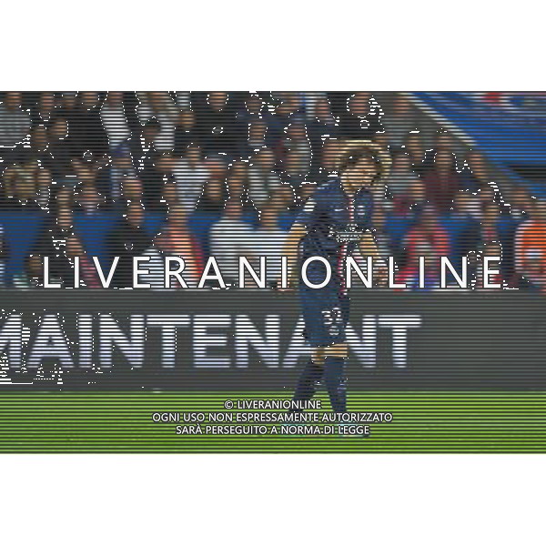 David LUIZ - 21.09.2014 - Paris Saint Germain / Lyon - 6eme journee de Ligue 1 - Photo : Aurelien Meunier / Icon Sport AG ALDO LIVERANI SAS ONLY ITALY