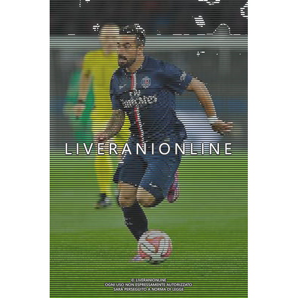 Ezequiel LAVEZZI - 21.09.2014 - Paris Saint Germain / Lyon - 6eme journee de Ligue 1 - Photo : Aurelien Meunier / Icon Sport AG ALDO LIVERANI SAS ONLY ITALY