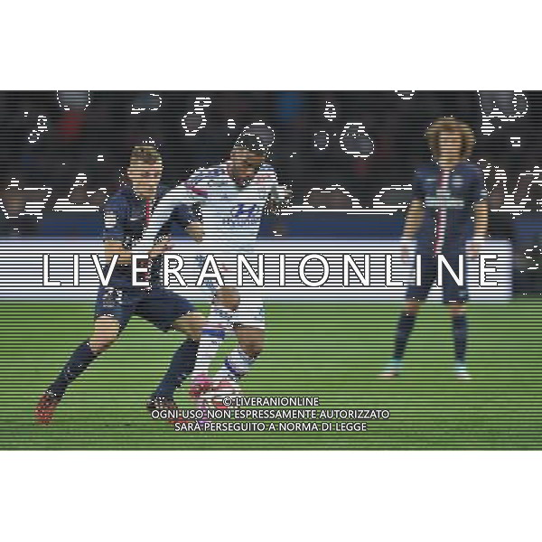 Lucas DIGNE / Alexandre LACAZETTE - 21.09.2014 - Paris Saint Germain / Lyon - 6eme journee de Ligue 1 - Photo : Aurelien Meunier / Icon Sport AG ALDO LIVERANI SAS ONLY ITALY