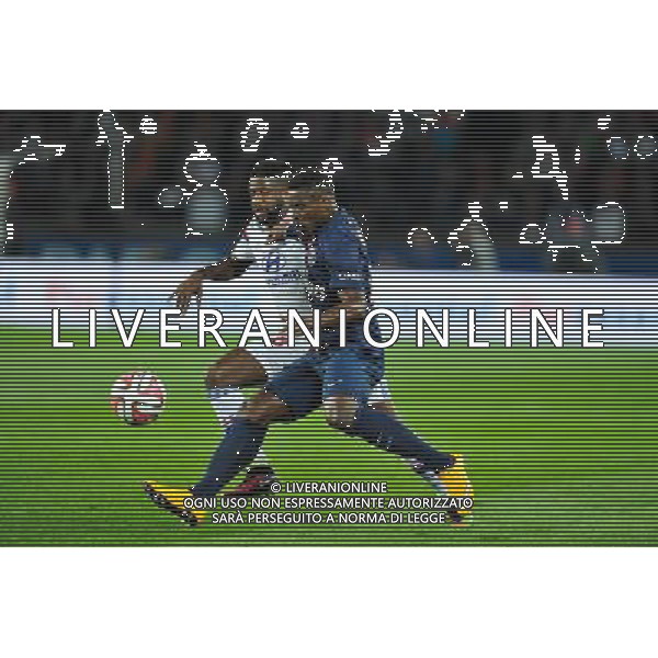 Arnold MVUEMBA / Serge AURIER - 21.09.2014 - Paris Saint Germain / Lyon - 6eme journee de Ligue 1 - Photo : Aurelien Meunier / Icon Sport AG ALDO LIVERANI SAS ONLY ITALY