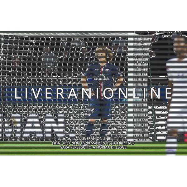 Deception David LUIZ - 21.09.2014 - Paris Saint Germain / Lyon - 6eme journee de Ligue 1 - Photo : Aurelien Meunier / Icon Sport AG ALDO LIVERANI SAS ONLY ITALY