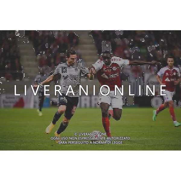 Florian THAUVIN / Chris MAVINGA - 23.09.2014 - Reims / Marseille - 7eme journee de Ligue 1 - Photo : Fred Porcu / Icon Sport AG ALDO LIVERANI SAS ONLY ITALY