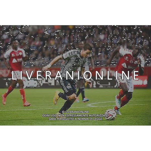 Florian THAUVIN / Chris MAVINGA - 23.09.2014 - Reims / Marseille - 7eme journee de Ligue 1 - Photo : Fred Porcu / Icon Sport AG ALDO LIVERANI SAS ONLY ITALY