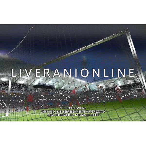 Goal Andre AYEW - 23.09.2014 - Reims / Marseille - 7eme journee de Ligue 1 - Photo : Fred Porcu / Icon Sport AG ALDO LIVERANI SAS ONLY ITALY