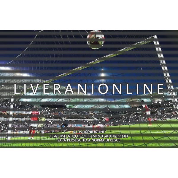 Goal Andre AYEW - 23.09.2014 - Reims / Marseille - 7eme journee de Ligue 1 - Photo : Fred Porcu / Icon Sport AG ALDO LIVERANI SAS ONLY ITALY