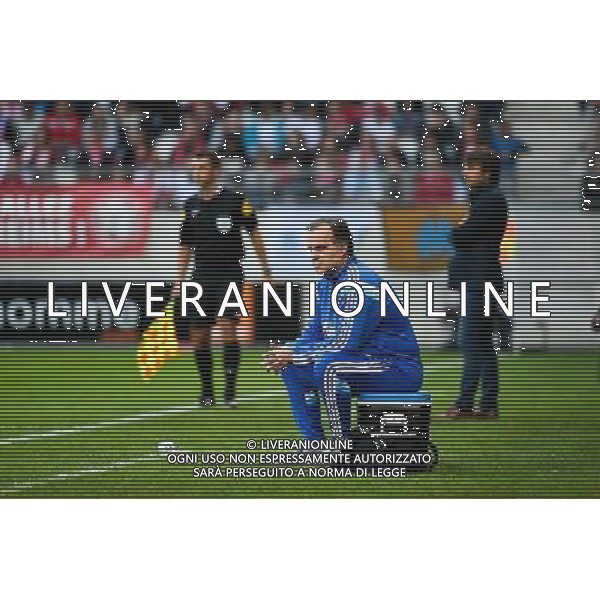 Marcelo BIELSA - 23.09.2014 - Reims / Marseille - 7eme journee de Ligue 1 - Photo : Fred Porcu / Icon Sport AG ALDO LIVERANI SAS ONLY ITALY