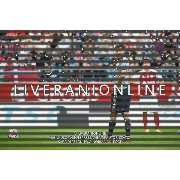 Andre Pierre GIGNAC - Penalty Rate - 23.09.2014 - Reims / Marseille - 7eme journee de Ligue 1 - Photo : Fred Porcu / Icon Sport AG ALDO LIVERANI SAS ONLY ITALY