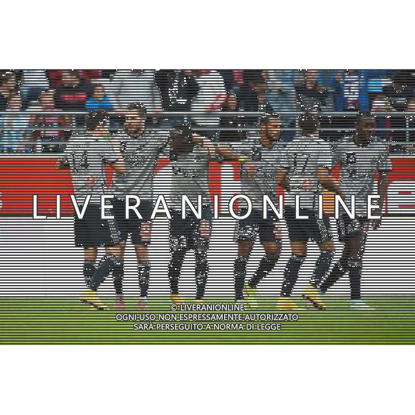 Joie Marseille - Andre Pierre GIGNAC - 23.09.2014 - Reims / Marseille - 7eme journee de Ligue 1 - Photo : Fred Porcu / Icon Sport AG ALDO LIVERANI SAS ONLY ITALY