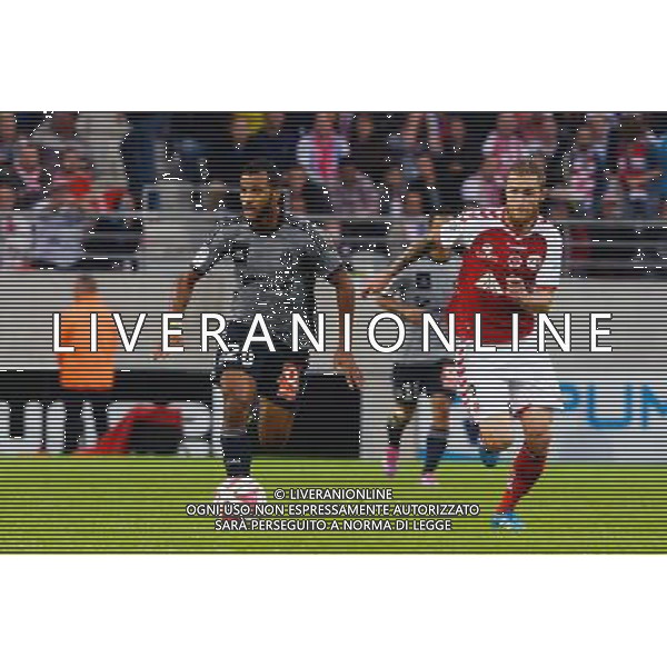 Alaixys ROMAO / Antoine DEVAUX - 23.09.2014 - Reims / Marseille - 7eme journee de Ligue 1 - Photo : Gaston Petrelli / Icon Sport /Agenzia Aldo Liverani sas - ITALY ONLY - EDITORIAL USE ONLY