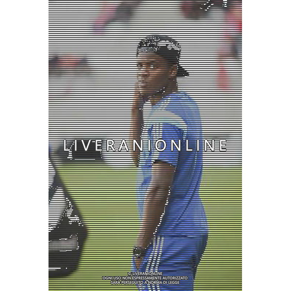 Michy BATSHUAYI - 23.09.2014 - Reims / Marseille - 7eme journee Ligue 1 Photo : Fred Porcu / Icon Sport /Agenzia Aldo Liverani sas - ITALY ONLY - EDITORIAL USE ONLY