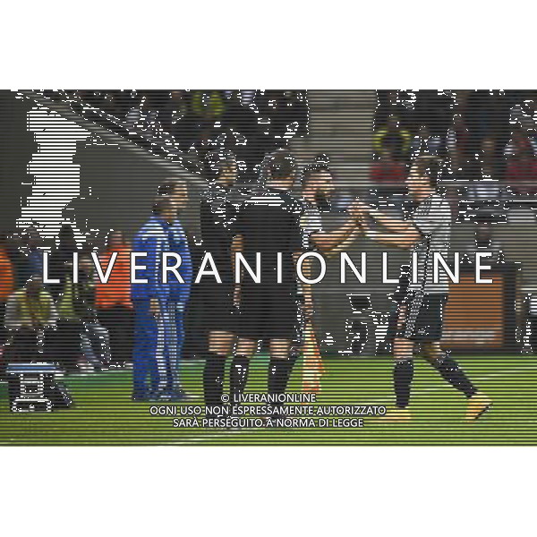 Romain ALESSANDRINI / Florian THAUVIN - 23.09.2014 - Reims / Marseille - 7eme journee Ligue 1 Photo : Fred Porcu / Icon Sport /Agenzia Aldo Liverani sas - ITALY ONLY - EDITORIAL USE ONLY
