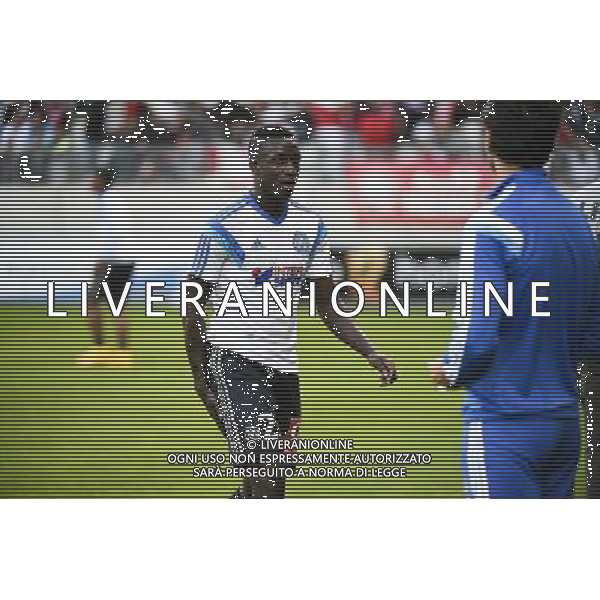 Benjamin MENDY - 23.09.2014 - Reims / Marseille - 7eme journee Ligue 1 Photo : Fred Porcu / Icon Sport /Agenzia Aldo Liverani sas - ITALY ONLY - EDITORIAL USE ONLY