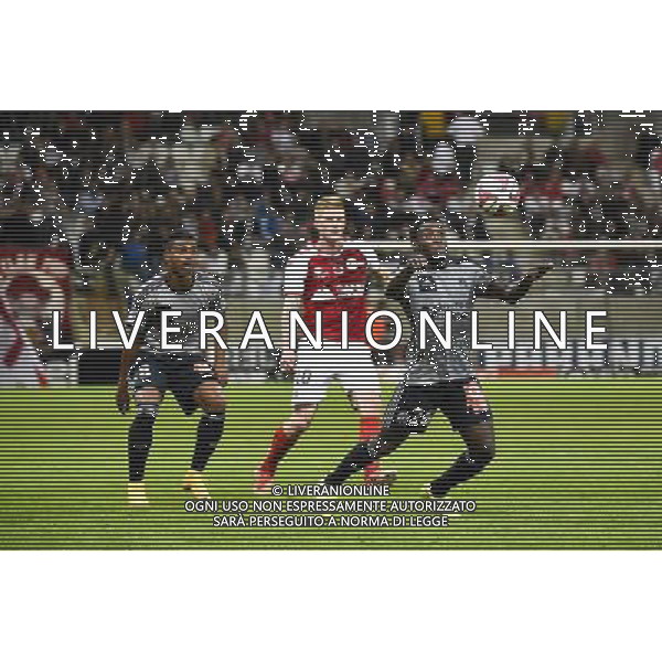 Brice DJADJEDJE - 23.09.2014 - Reims / Marseille - 7eme journee Ligue 1 Photo : Fred Porcu / Icon Sport /Agenzia Aldo Liverani sas - ITALY ONLY - EDITORIAL USE ONLY