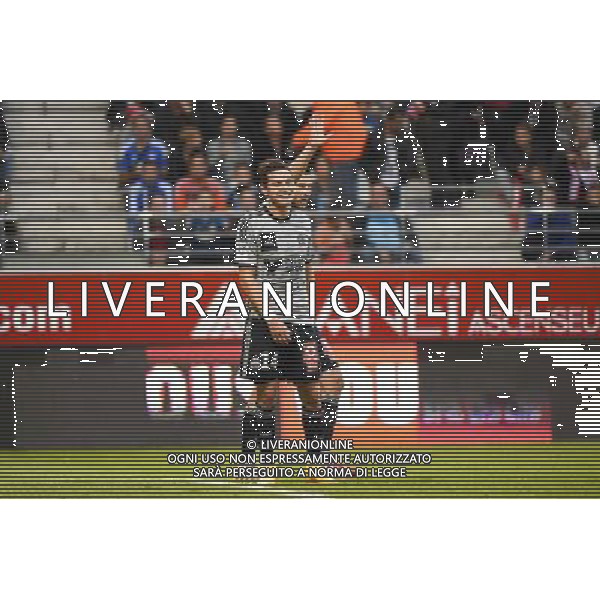 Florian THAUVIN / Andre Pierre GIGNAC - 23.09.2014 - Reims / Marseille - 7eme journee Ligue 1 Photo : Fred Porcu / Icon Sport /Agenzia Aldo Liverani sas - ITALY ONLY - EDITORIAL USE ONLY