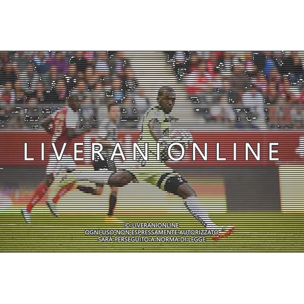 Johny PLACIDE - 23.09.2014 - Reims / Marseille - 7eme journee Ligue 1 Photo : Fred Porcu / Icon Sport /Agenzia Aldo Liverani sas - ITALY ONLY - EDITORIAL USE ONLY