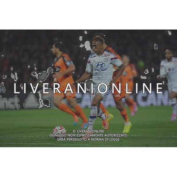 Clinton NJIE - 24.09.2014 - Lyon / Lorient - 7eme journee de Ligue 1 Photo : Jean Paul Thomas / Icon Sport /Agenzia Aldo Liverani sas - ITALY ONLY - EDITORIAL USE ONLY