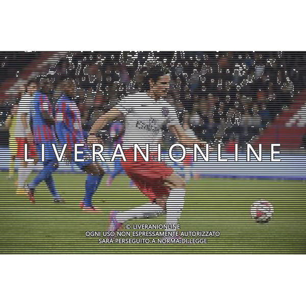 Edinson CAVANI - 24.09.2014 - Caen / PSG - 7eme journee de Ligue 1 Photo : Fred Porcu / Icon Sport /Agenzia Aldo Liverani sas - ITALY ONLY - EDITORIAL USE ONLY