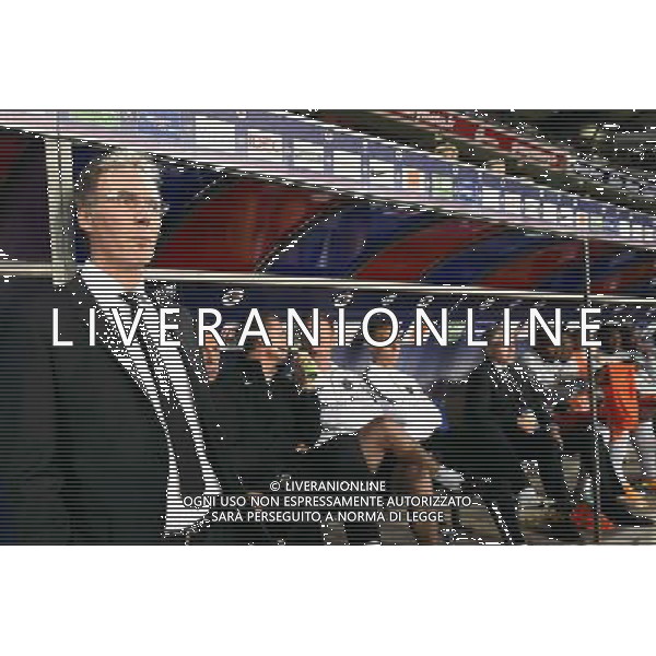 Laurent BLANC - 24.09.2014 - Caen / PSG - 7eme journee de Ligue 1 Photo : Fred Porcu / Icon Sport /Agenzia Aldo Liverani sas - ITALY ONLY - EDITORIAL USE ONLY
