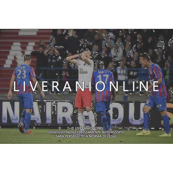 Edinson CAVANI - 24.09.2014 - Caen / PSG - 7eme journee de Ligue 1 Photo : Fred Porcu / Icon Sport /Agenzia Aldo Liverani sas - ITALY ONLY - EDITORIAL USE ONLY