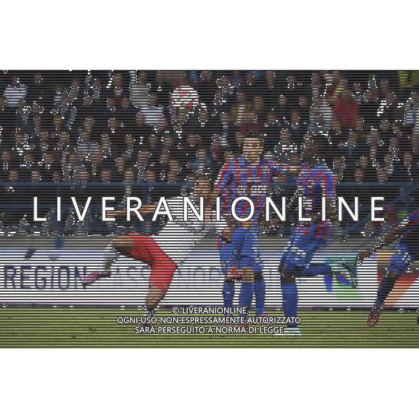 Lucas MOURA - 24.09.2014 - Caen / PSG - 7eme journee de Ligue 1 Photo : Fred Porcu / Icon Sport /Agenzia Aldo Liverani sas - ITALY ONLY - EDITORIAL USE ONLY